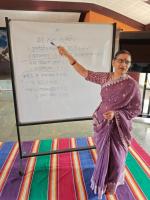 Day 2 (25 Jan 2026) of Staravardhana Shiviram for Sanskrit teachers of Girvanapratishta